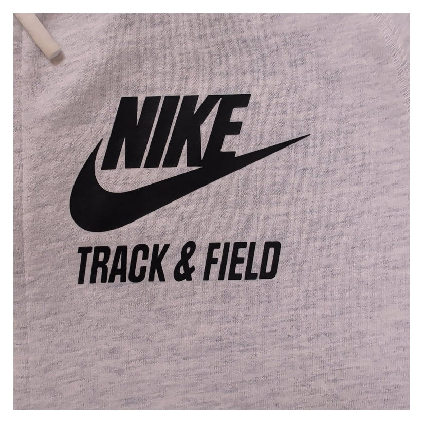 Nike Track & Field Grey Full Zip Hoodie Size S Cotton Sports Sweatshirt – product photo 6 | RewearableUK