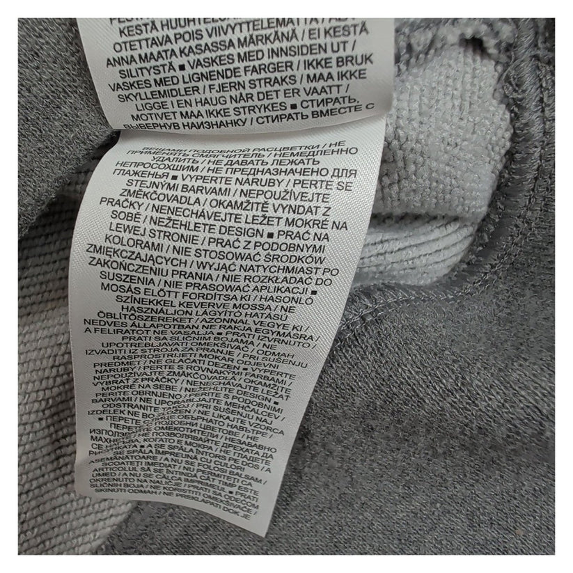 Nike Women Sweatshirt XS Grey Embroidered Swoosh 61% Cotton 39% Polyester – product photo 7 | RewearableUK