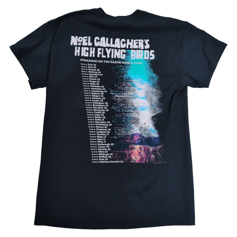 Noel Gallagher's High Flying Birds 2018 Stranded on Earth Tour Black T-Shirt M – product photo 5 | RewearableUK