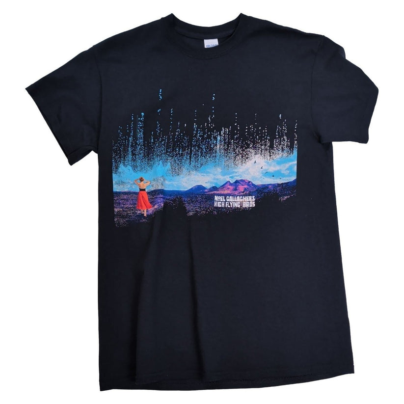 Noel Gallagher's High Flying Birds 2018 Stranded on Earth Tour Black T-Shirt M – product photo 3 | RewearableUK