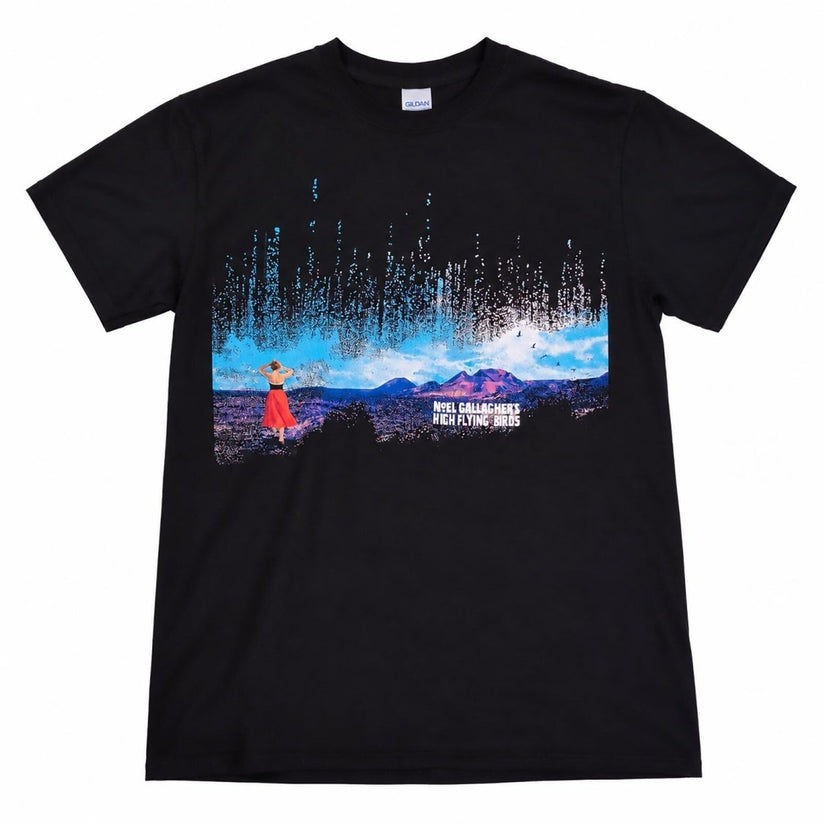 Noel Gallagher's High Flying Birds 2018 Stranded on Earth Tour Black T-Shirt M – product photo 1 | RewearableUK