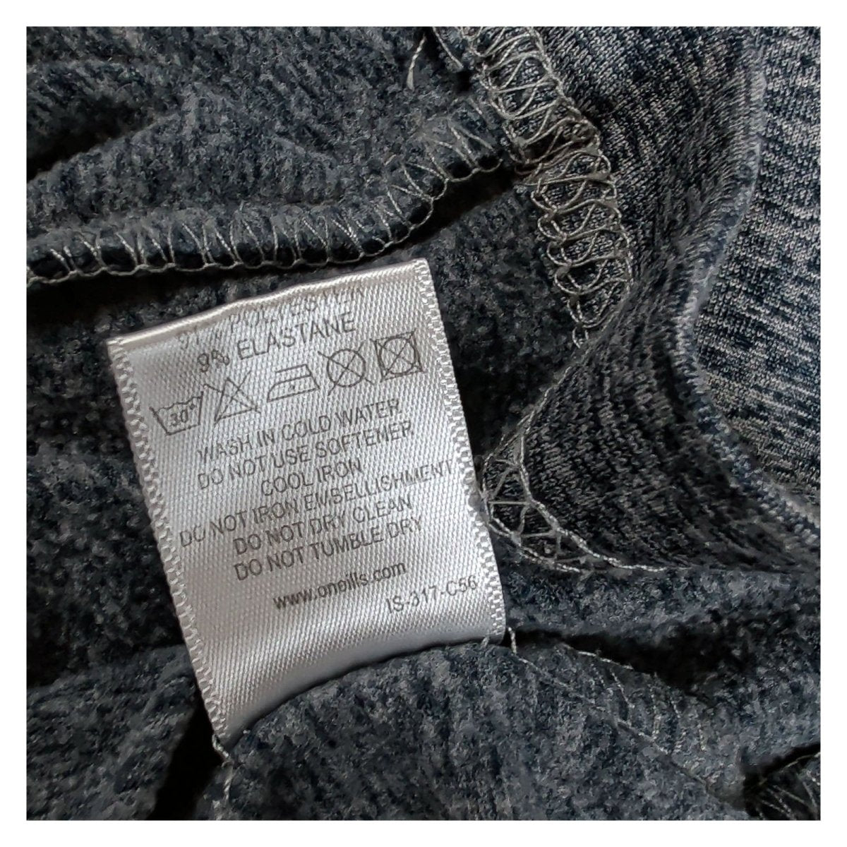 O'Neill Mens Hoodie Size M Blue Reflective Details – product photo 9 | RewearableUK