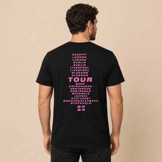 P!NK Rainbow Praise Summer Carnival 2024 T-Shirt XL Black – product photo 2 | RewearableUK