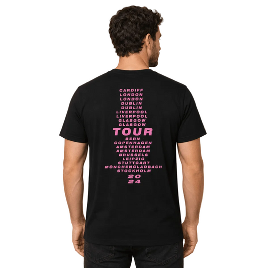 P!NK Rainbow Praise Summer Carnival 2024 T-Shirt XL Black – product photo 2 | RewearableUK