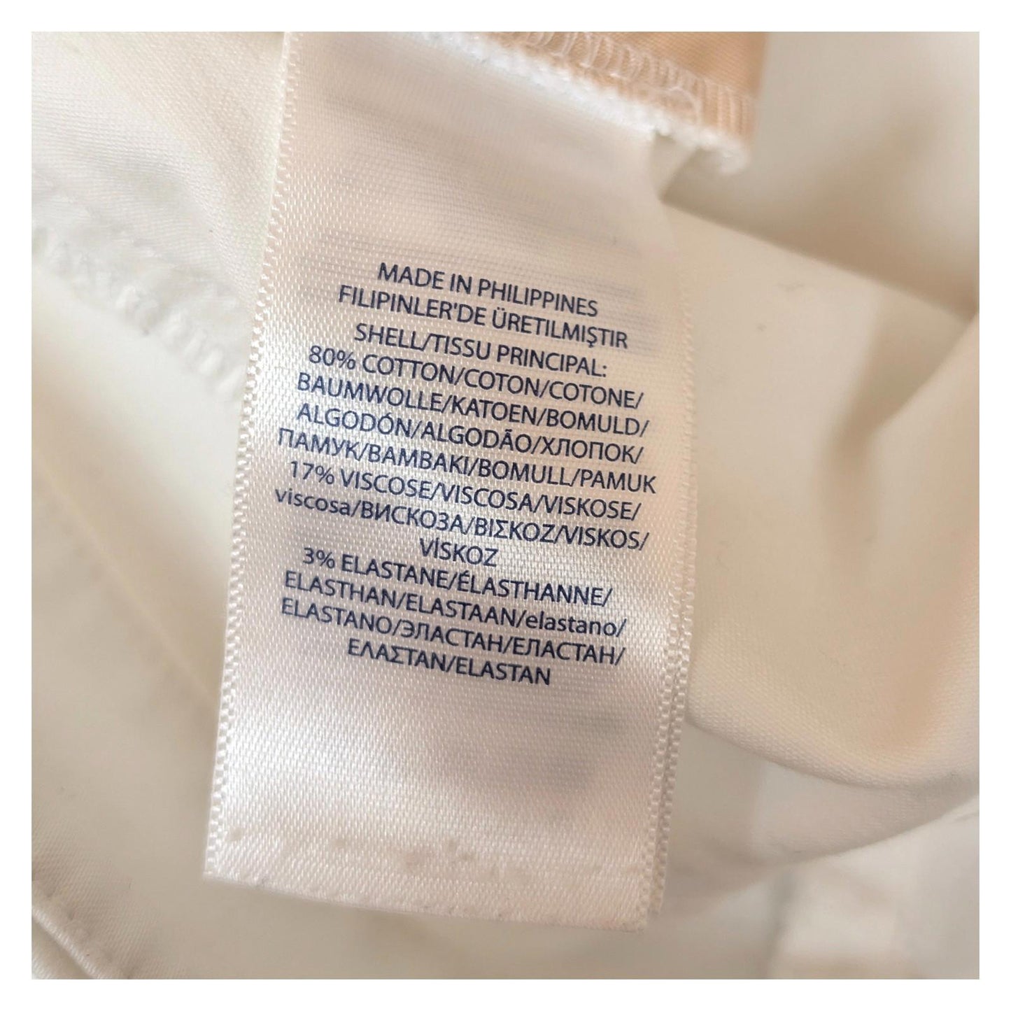 polo golf ralph lauren women size us 4 white stretch chino trousers pants by Ralph Lauren – | RewearableUK