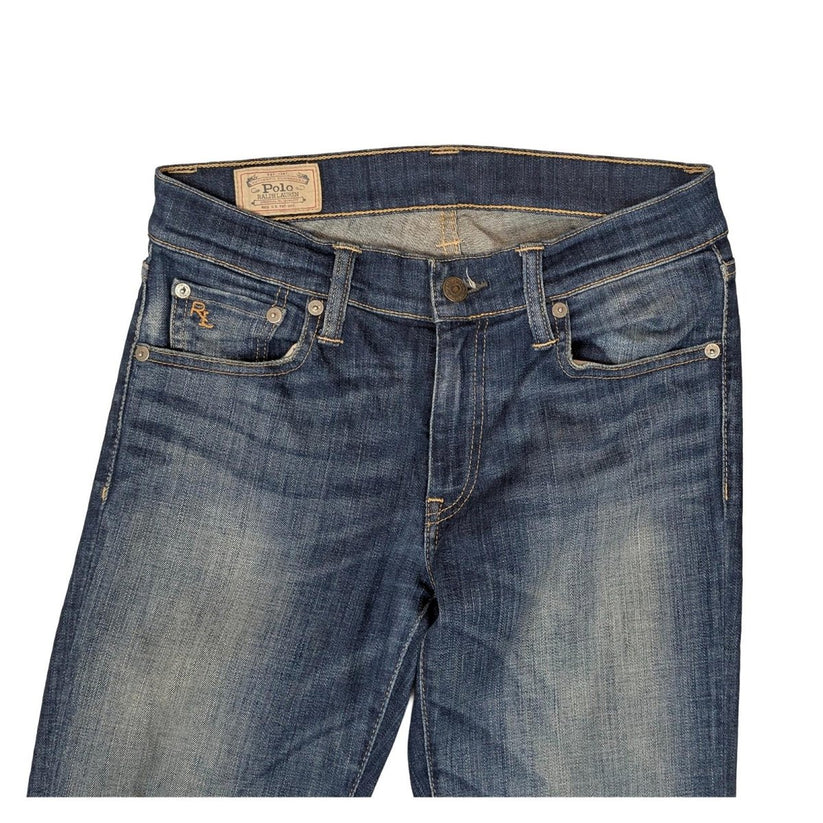 polo ralph lauren womens faded blue stretch skinny denim jeans size 27 by Polo Ralph Lauren – | RewearableUK