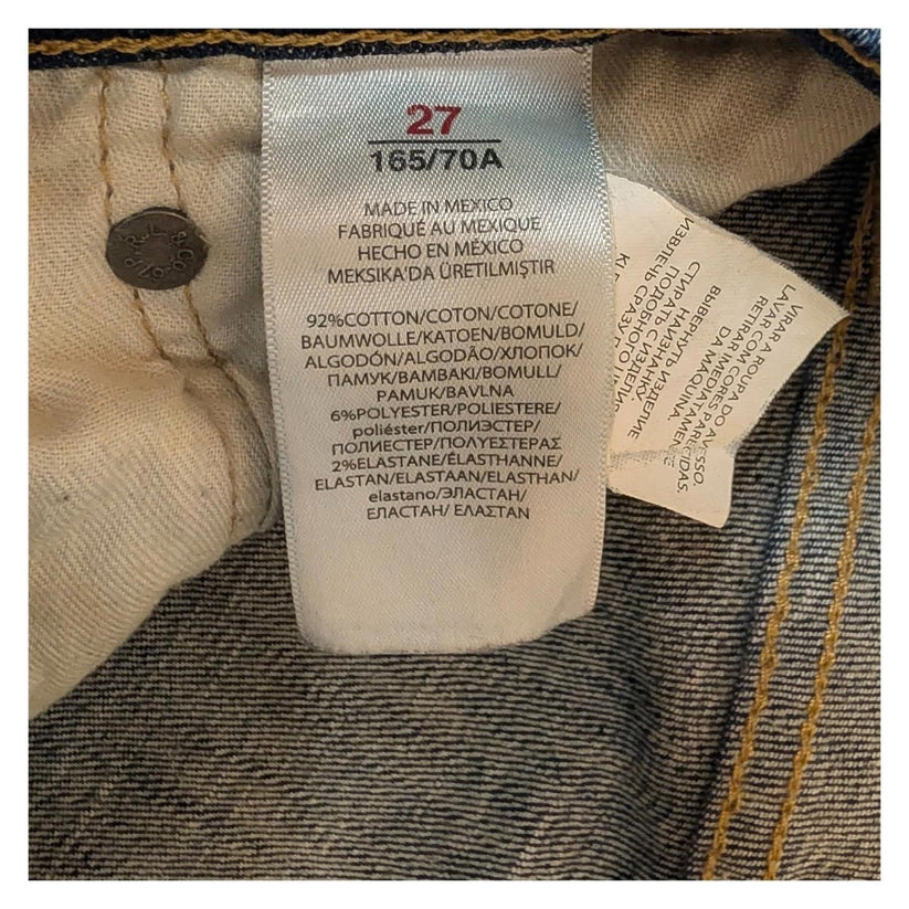 polo ralph lauren womens faded blue stretch skinny denim jeans size 27 by Polo Ralph Lauren – | RewearableUK