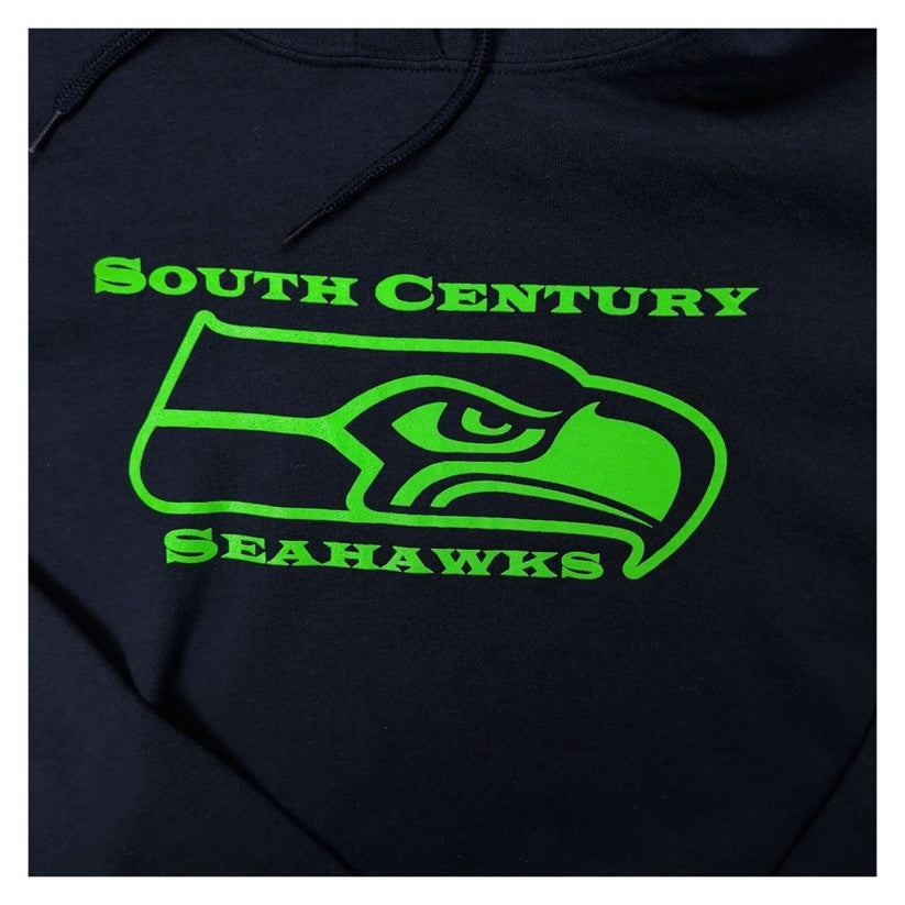 Port & Company South Century Seahawks Dalton 27 Hoodie L Navy Green – product photo 3 | RewearableUK