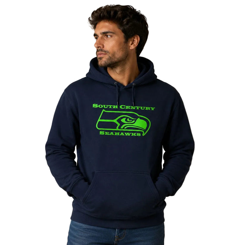 Port & Company South Century Seahawks Hoodie L Navy Dalton 27 – Sweater & Hoodie product photo 1 | RewearableUK