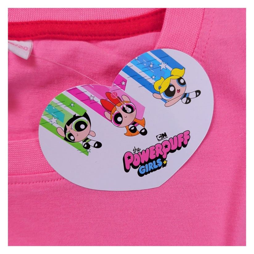 Powerpuff Girls Womens Pink Girls Rule Graphic T-Shirt UK 18-20 Cartoon Network – T-Shirt product photo 6 | RewearableUK