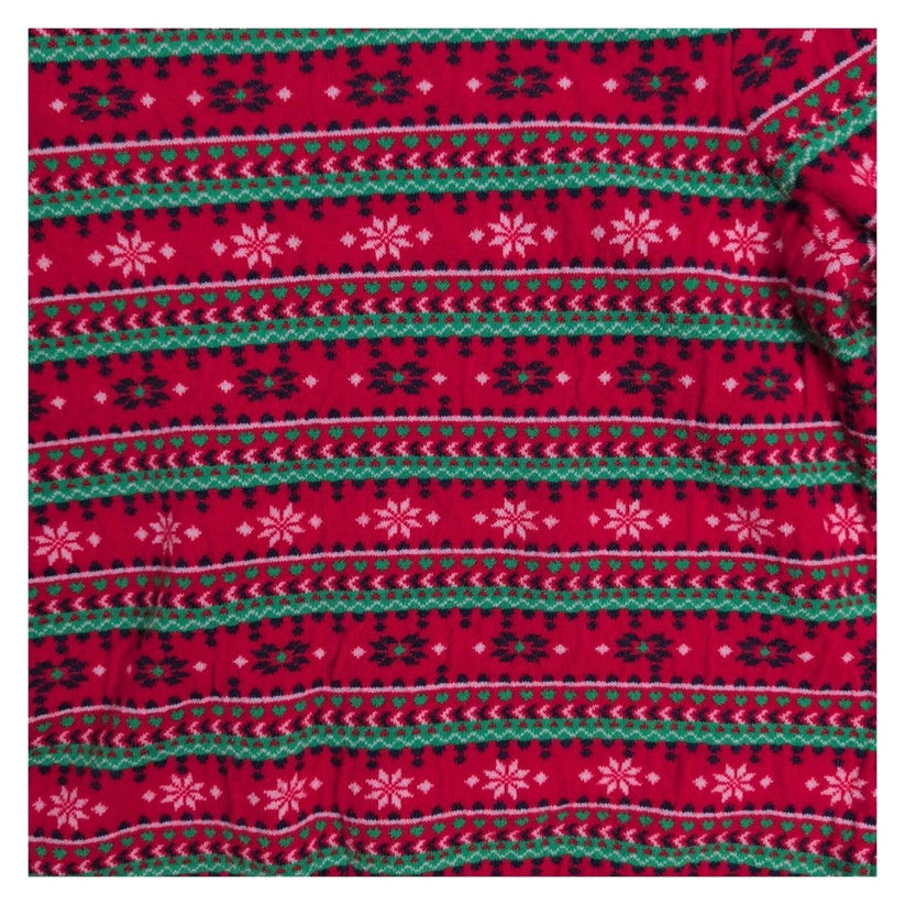 Primark Womens Christmas Jumper M UK 12-14 Red Fair Isle Snowflake Xmas Sweater – product photo 2 | RewearableUK