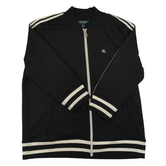 Lauren Ralph Lauren Men’s Black Striped Sweater S | Crew Neck Pullover Classic Sweater & Hoodie RewearableUK