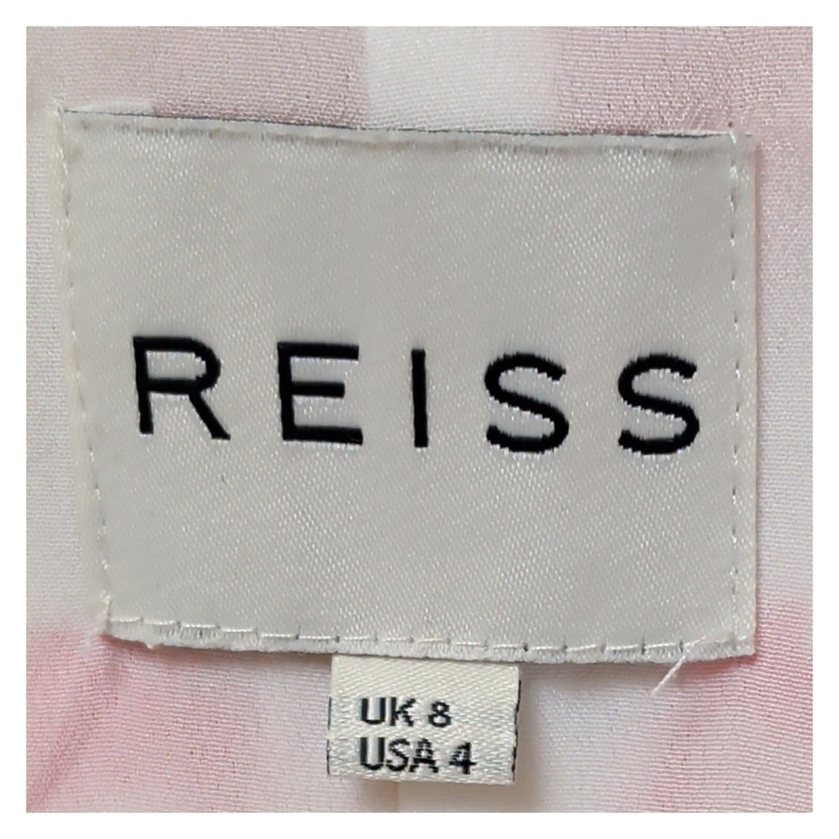 Reiss Lunata Poppy 100% Silk Dress UK 8 Floral Fit Flare Wedding Guest – product photo 6 | RewearableUK