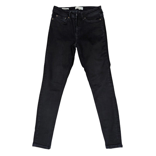 reiss stevie women size 27 black skinny mid rise stretch denim jeans trousers by Reiss – | RewearableUK