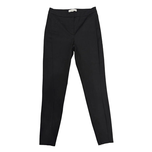 reiss womens black smart tailored trousers size 6 slim fit ankle zips by Reiss – trousers | RewearableUK