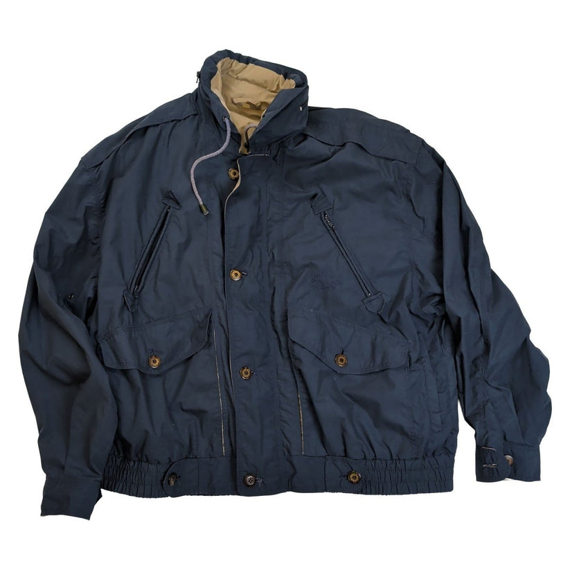 Royal Cup Euroclass Mens Medium Navy Blue Lined Jacket Full Zip Retro Nautical – product photo 2 | RewearableUK