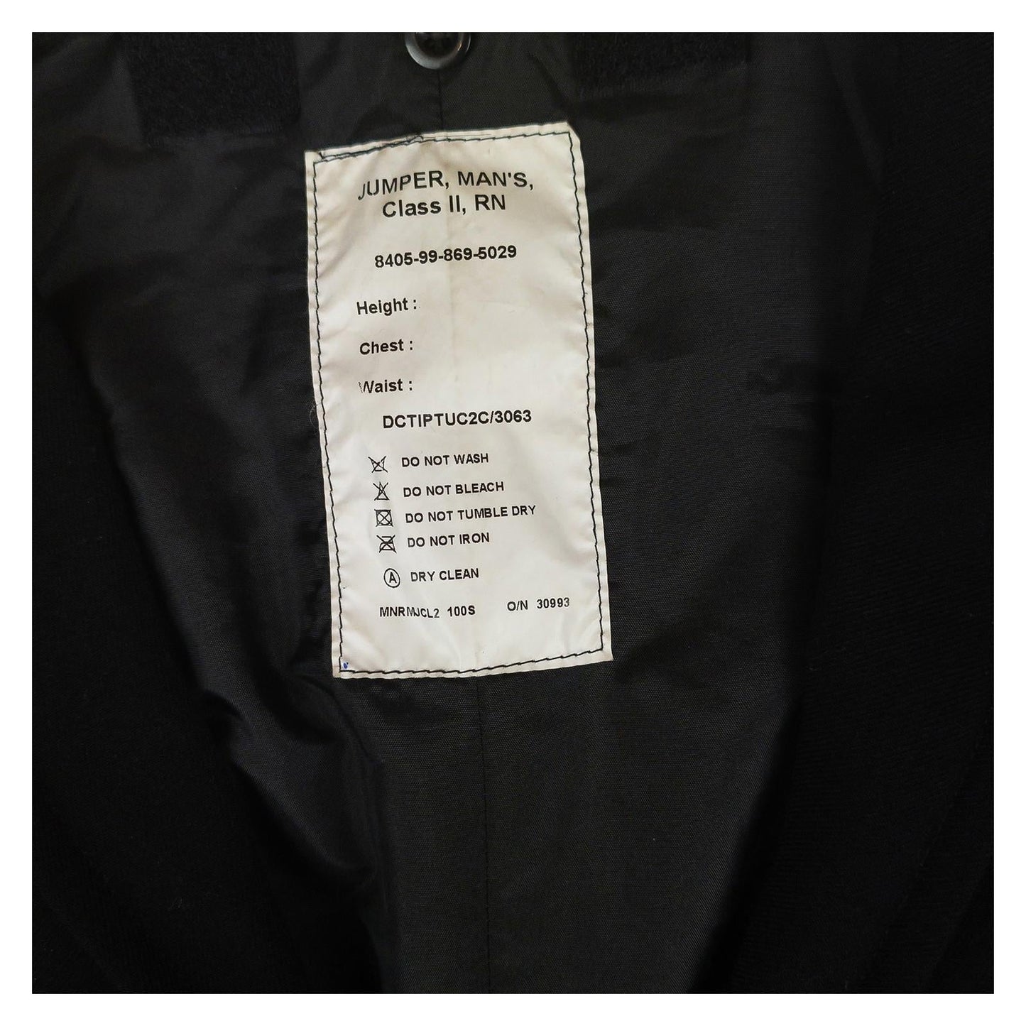 Royal Navy No.1 Dress Jumper Leading Seaman EW Patch Men's Medium by RewearableUK – | RewearableUK