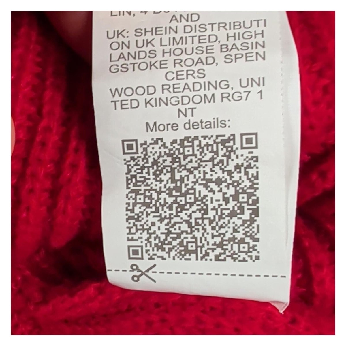 SHEIN Curve Women's Christmas Jumper 2XL Red 3D Santa Festive Xmas Knit – product photo 4 | RewearableUK