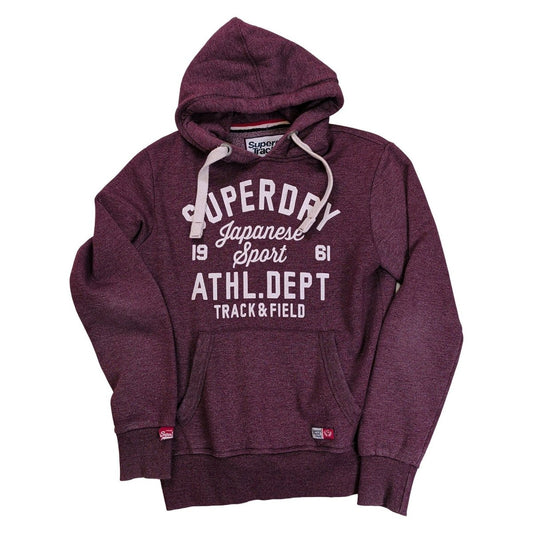 Superdry Men's Hoodie M Purple Graphic Print – product photo 1 | RewearableUK