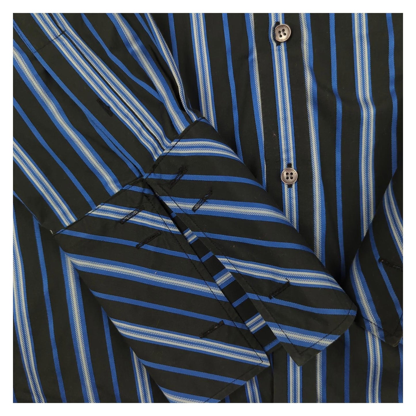 Ted Baker Ted Baker Endurance Striped Cotton Formal Shirt Size 17 (43cm) Excellent shirt RewearableUK