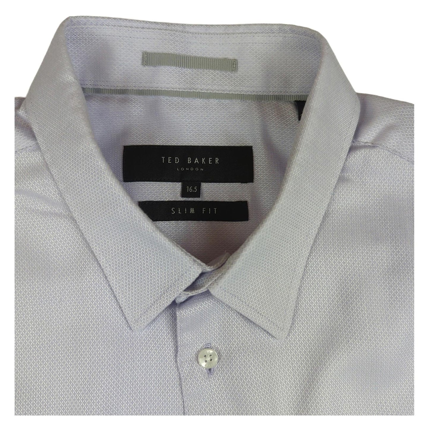 Ted Baker Ted Baker Formal Shirt Purple Men’s Size 16.5 (Large) Long Sleeve shirt RewearableUK