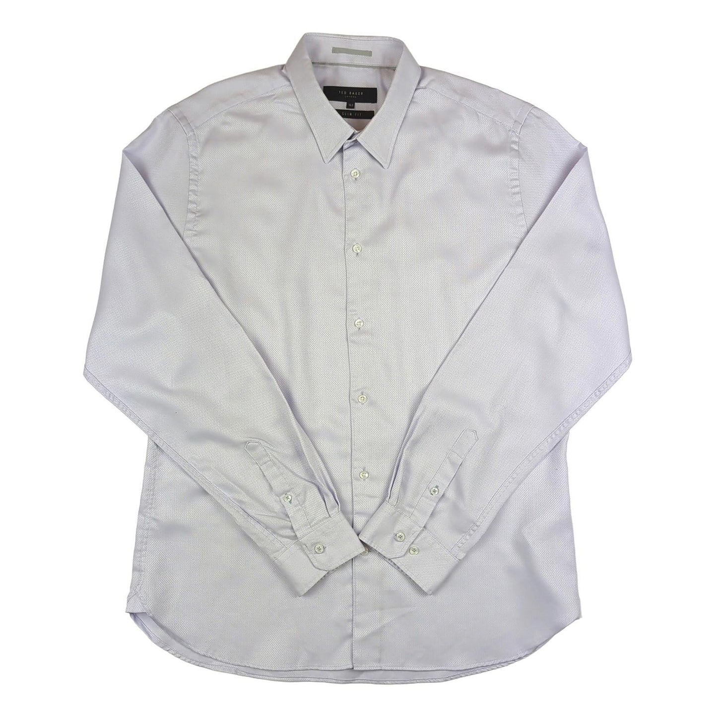 Ted Baker Ted Baker Formal Shirt Purple Men’s Size 16.5 (Large) Long Sleeve shirt RewearableUK