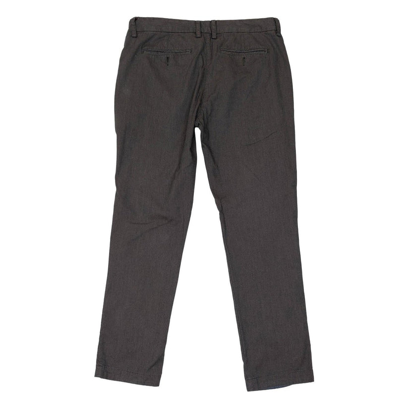 ted baker london men size 36 r brown cotton micro pattern chino trousers pants by Baker – | RewearableUK