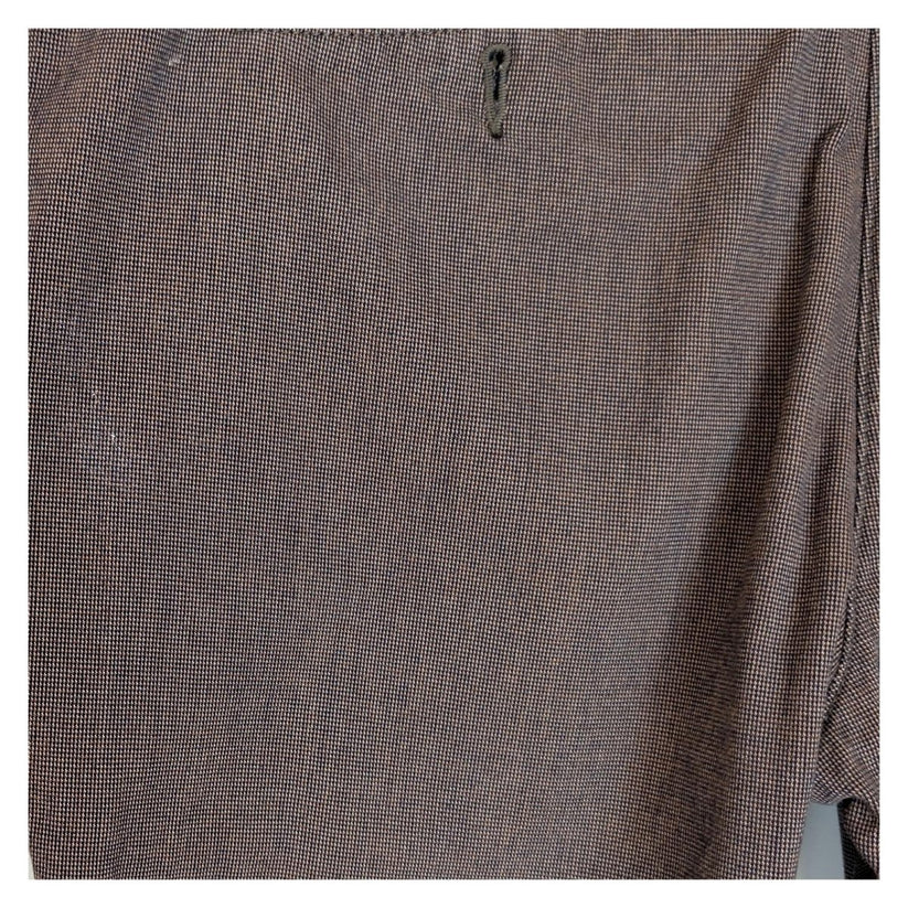 ted baker london men size 36 r brown cotton micro pattern chino trousers pants by Baker – | RewearableUK