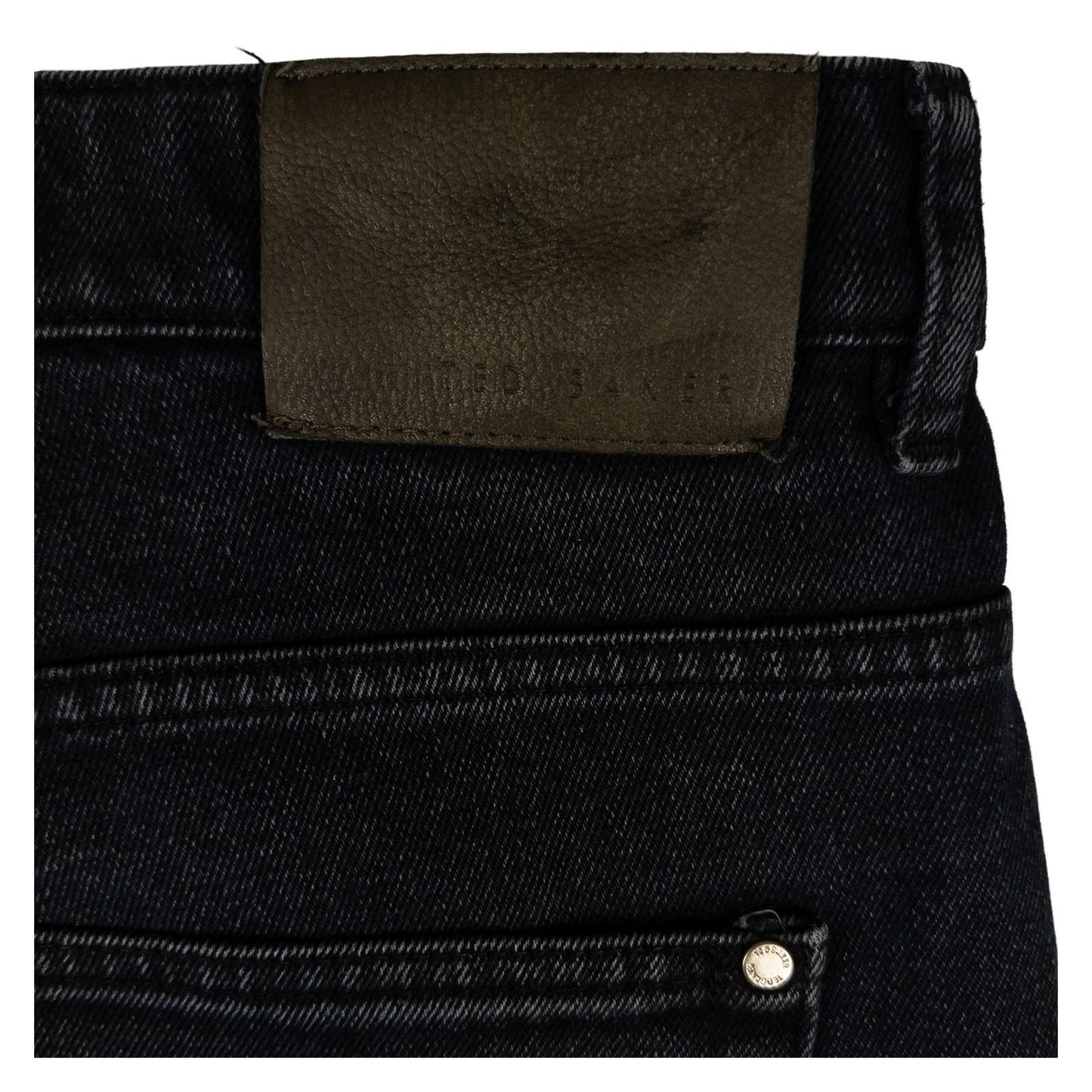 Ted Baker London Men's Jeans Size 36R Dark Blue Straight Leg Regular Fit Denim by Ted Baker – | RewearableUK