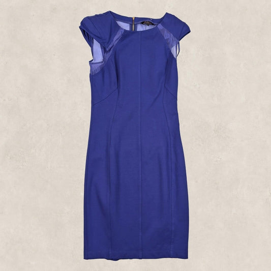 Ted Baker London Womens Royal Blue Bodycon Knee Dress Size 1 UK 8 New by Ted Baker – | RewearableUK