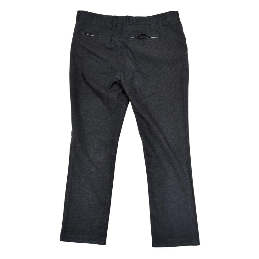ted baker mens size 36 r dark charcoal grey stretch chinos trousers pants by Baker – | RewearableUK