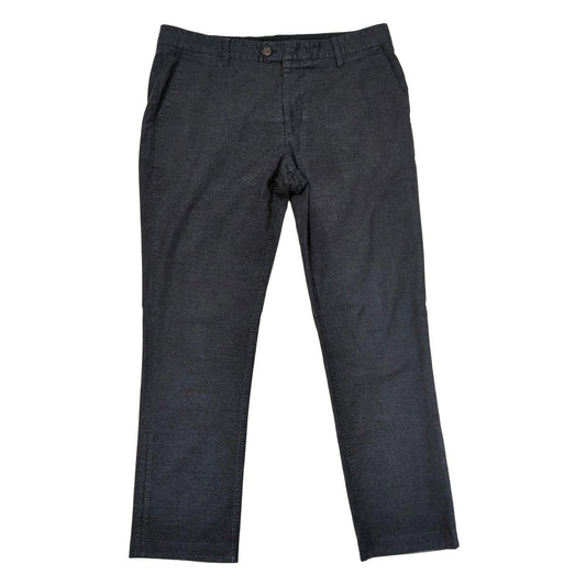 ted baker mens size 36 r dark charcoal grey stretch chinos trousers pants by Baker – | RewearableUK