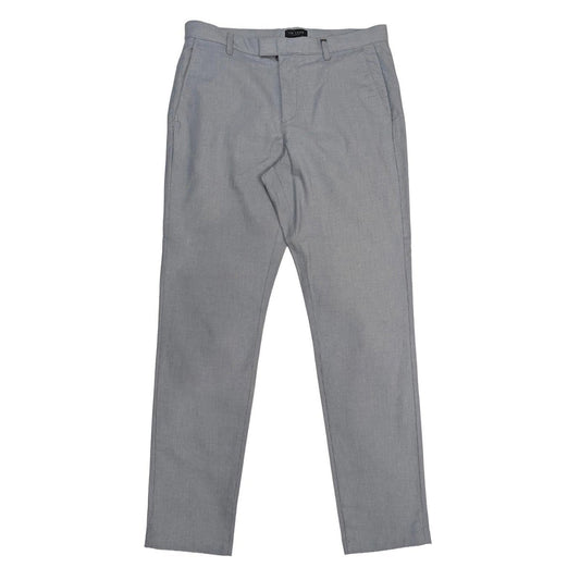 ted baker mens smart tailored trousers size 32 r light blue micro check by Baker – | RewearableUK