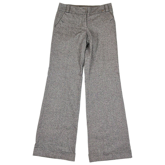 Ted Baker Women's Trousers Size 1 Grey Wide Leg Wool Blend Smart Pants – product photo 1 | RewearableUK