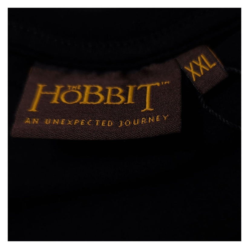 The Hobbit An Unexpected Journey Official Black Graphic T-Shirt Mens XXL New Tag – T-Shirt product photo 8 | RewearableUK