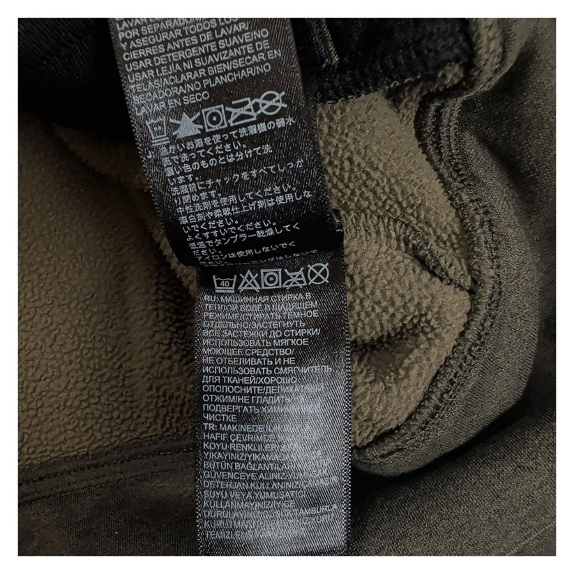 The North Face Mens Olive Green Full Zip Hooded Fleece Jacket Hoodie M – product photo 9 | RewearableUK