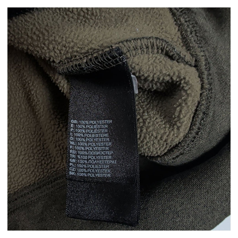 The North Face Mens Olive Green Full Zip Hooded Fleece Jacket Hoodie M – product photo 8 | RewearableUK