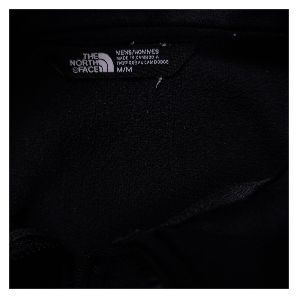 The North Face Men's Pullover Half Zip Black Chest Pocket Polyester – product photo 9 | RewearableUK