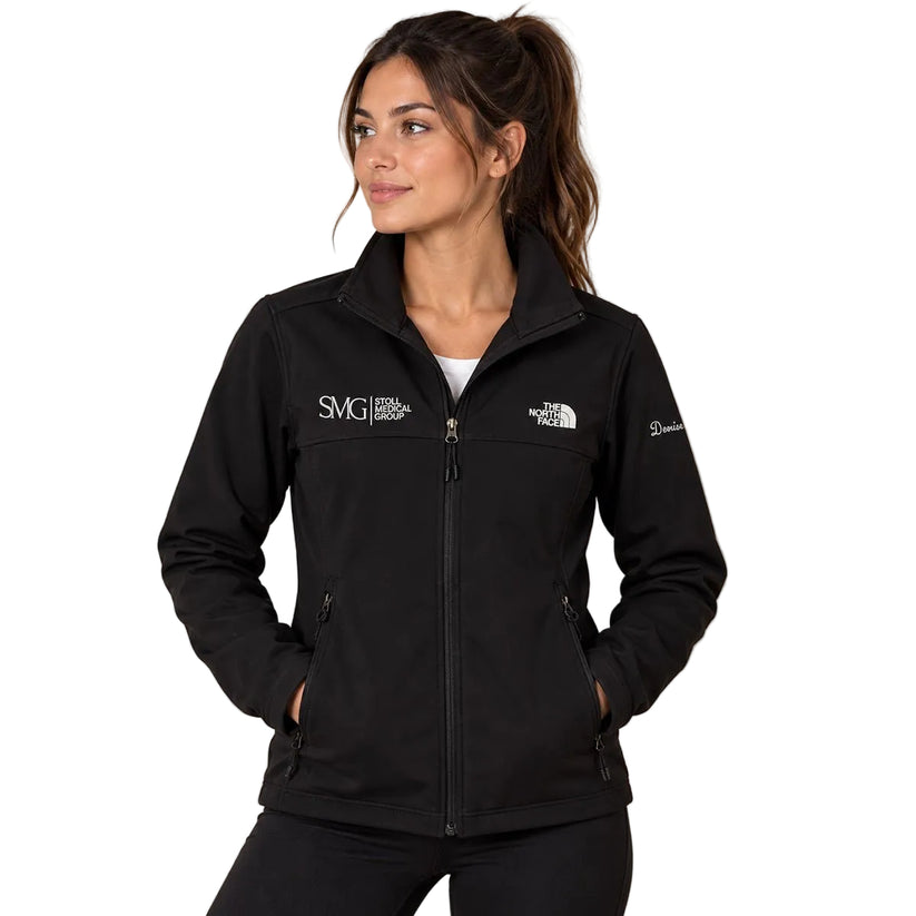 The North Face Women's Embroidered Fleece Jacket M Black – Jacket product photo 1 | RewearableUK