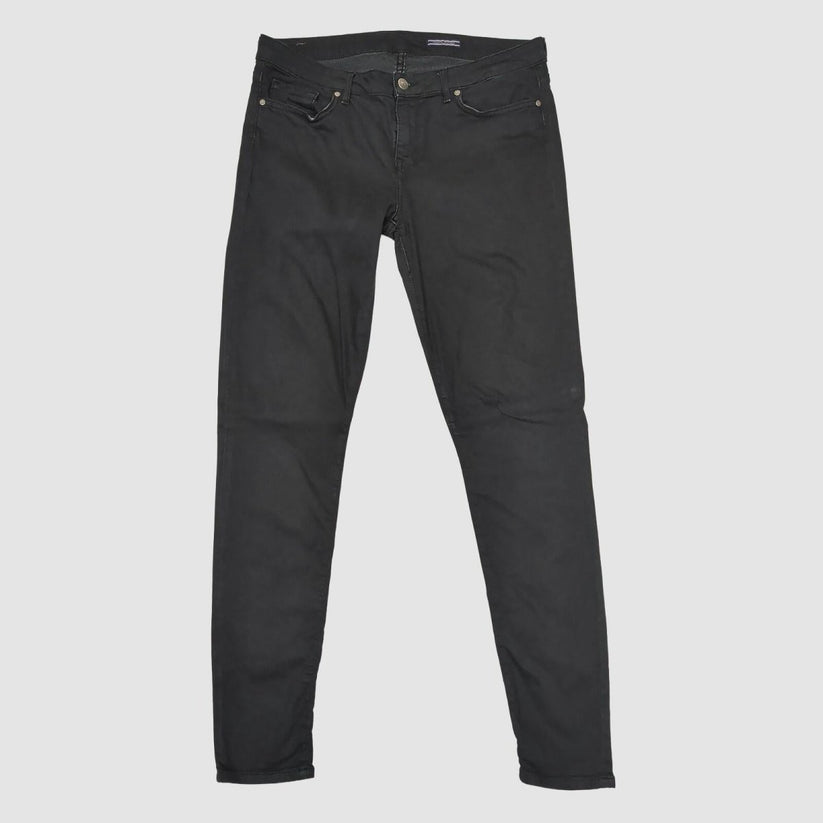 Tommy Hilfiger Black Slim Fit Jeans Mens W32 L32 Stretch Denim by Tommy Hilfiger – JEANS | RewearableUK