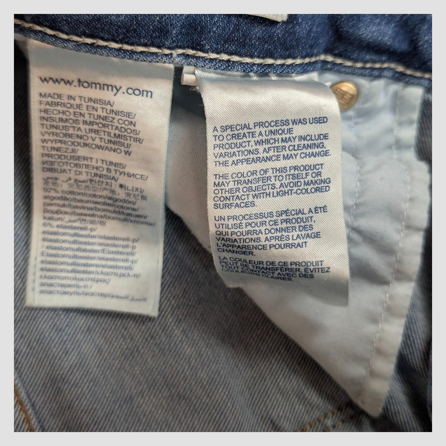 tommy hilfiger como rw skinny fit womens denim jeans blue wash size w 29 l 30 by Tommy Hilfiger – | RewearableUK