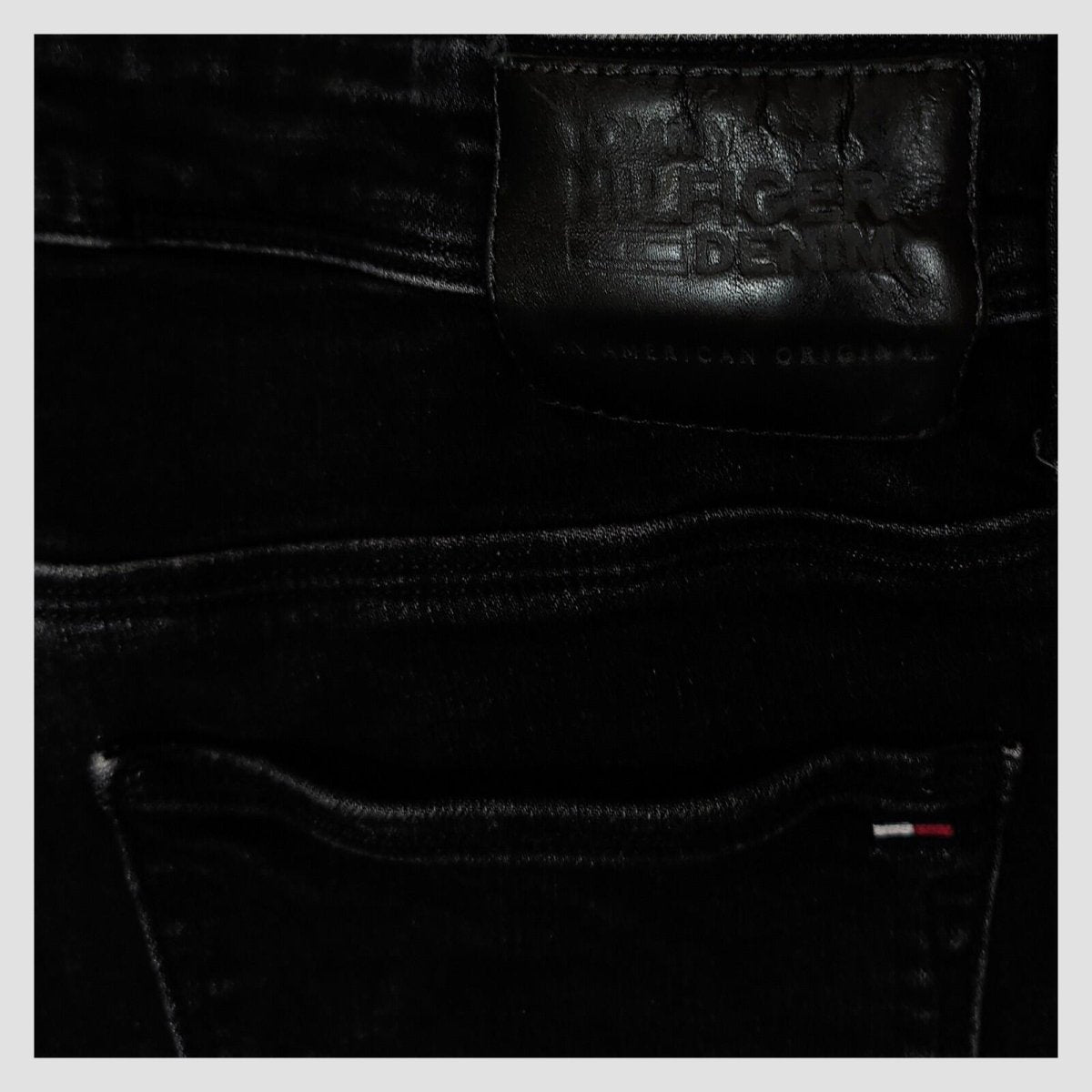 Tommy Hilfiger Denim Black Skinny Jeans W32 L30 Stretch Women by Tommy Hilfiger – JEANS | RewearableUK