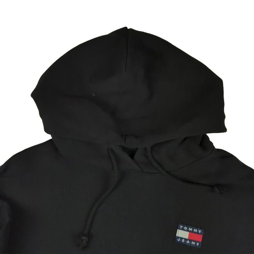 Tommy Hilfiger Tommy Hilfiger Hoodie Black Men’s Small Cotton Long Sleeve Regular Fit Sweater & Hoodie RewearableUK