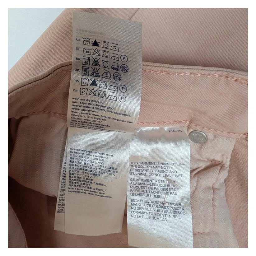 Tommy Hilfiger Pink Skinny Trousers Women's Size US 4 UK 8 Stretch Cotton Jeans by Tommy Hilfiger – | RewearableUK