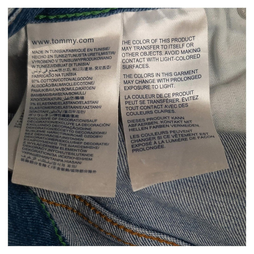 Tommy Hilfiger Venice LW Jeans W30 L30 Blue Skinny Fit Low Waist Stretch Denim by Tommy Hilfiger – | RewearableUK