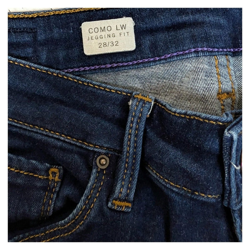tommy hilfiger women size w28 l32 dark blue indigo como lw jegging fit jeans by Tommy Hilfiger – | RewearableUK