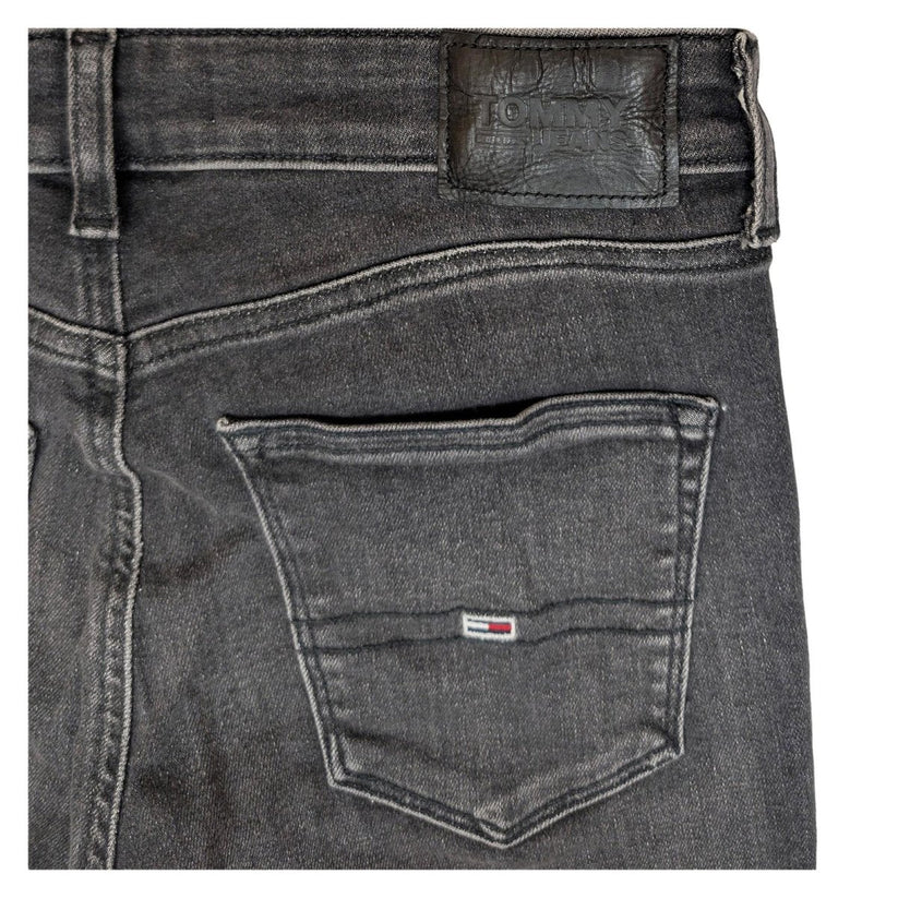 tommy hilfiger women size w28 l32 grey black nora skinny mid rise jeans by Tommy Hilfiger – | RewearableUK