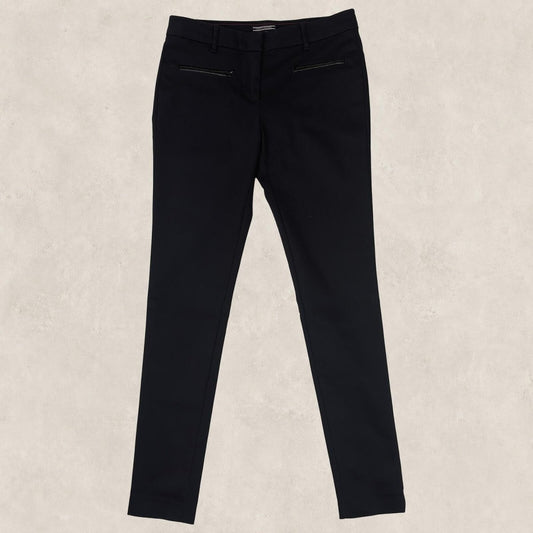 tommy hilfiger womens black smart slim fit trousers office work pants size 6 by Tommy Hilfiger – | RewearableUK