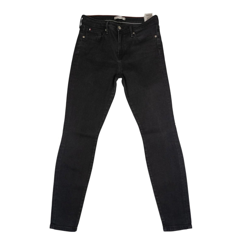 Tommy Hilfiger Women's Jeans W32 L30 Black Skinny Fit Stretch Lyocell Denim Pant by Tommy Hilfiger – | RewearableUK