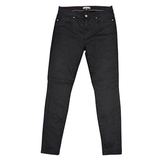 Tommy Hilfiger Women's Skinny Jeans W30 L30 Black Stretch Denim Authentic Logo by Tommy Hilfiger – | RewearableUK